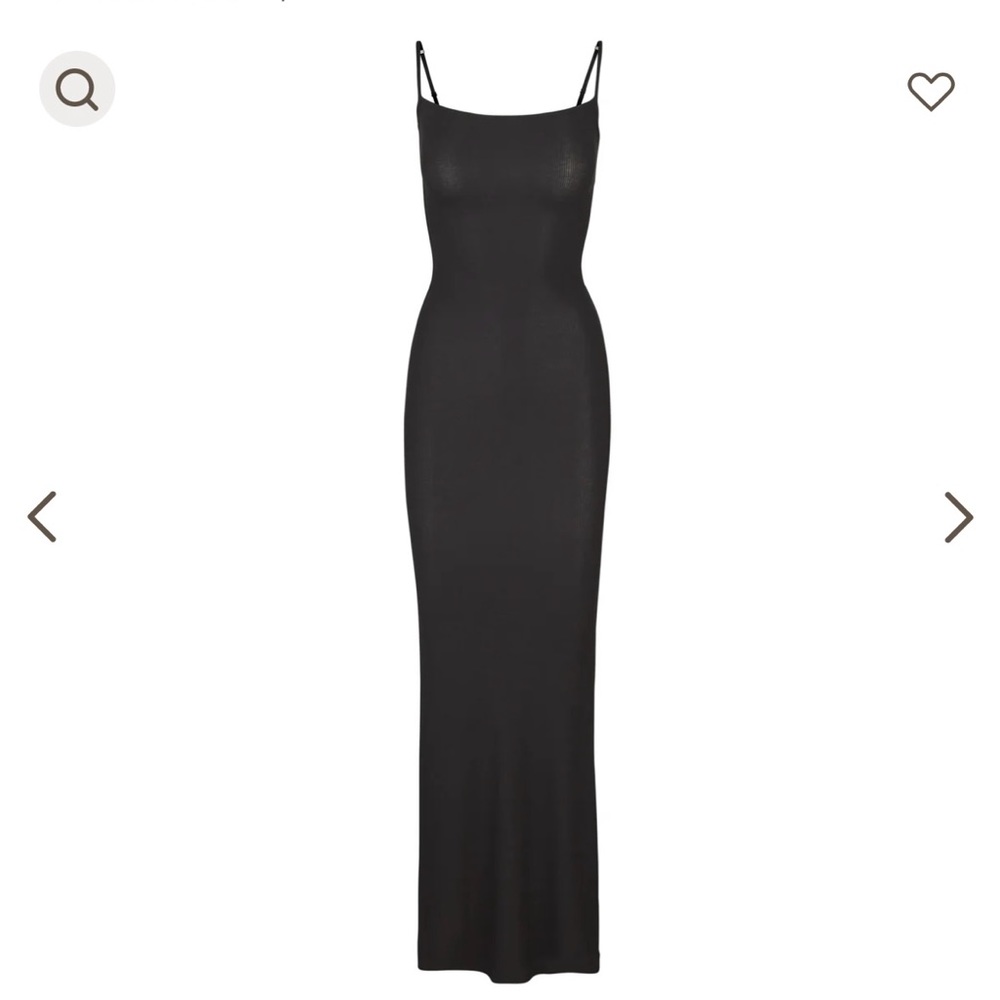 Skims Long Slip Dress